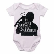 body nenê criança roupa bebê The Walking Dead Afraid