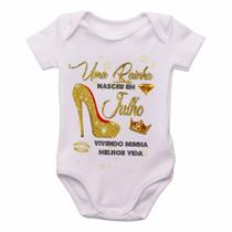 body nenê criança roupa bebê Uma rainha nasceu body nenê criança roupa bebê Uma rainha nasceu