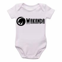 body nenê criança roupa bebê Wakanda Black Panther