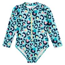 Body Onça Verde Elastano Proteção UV 50+ - Tip Top
