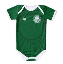 Body Palmeiras Com Proteção UV Verde Oficial