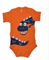 Body para bebe com estampa de dinossauro tamanho m Body para bebe com estampa de dinossauro tamanho m
