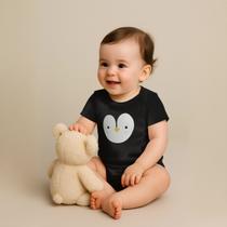 Body Para Bebe Estampa Rostinhos De Animais Moda 100%algodão Body Para Bebe Estampa Rostinhos De Animais Moda 100%algodão