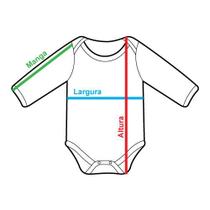 Body para Bebê Manga Longa Em Suedine Básico Azul Claro Body para Bebê Manga Longa Em Suedine Básico Azul Claro