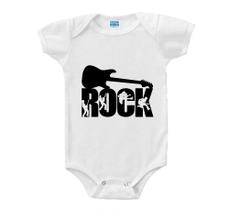 Body Para Bebê Rock Guitarra Música Rock In Roll