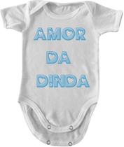 Body Para Bebês Anti Alérgico Amor da Dinda infantil roupinha bori bory bore personalizado