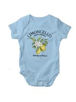 Body Para Criança Estampado Verão Limoncello