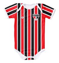 Body Pare Bebês São Paulo Licenciado Oficial Original Bory Bori Roupinha Time Futebol