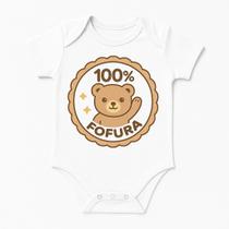 Body Personalizado Bebê 100% Fofura Body Personalizado Bebê 100% Fofura