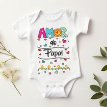 Body Personalizado Bebê Amor do Papai Body Personalizado Bebê Amor do Papai