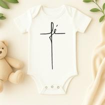 Body Personalizado Bebê Fé