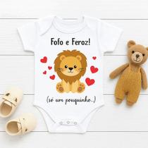 Body Personalizado Bebê Fofo e Ferroz Body Personalizado Bebê Fofo e Ferroz