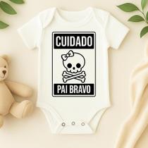 Body Personalizado Bebê Papai Bravo