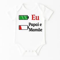 Body Personalizado Eu, Papai e Mamãe
