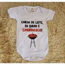 Body Personalizado Para Bebe Chega De Leite Eu Quero É Churrasco Body Bebe Body Personalizado Para Bebe Chega De Leite Eu Quero É Churrasco Body Bebe