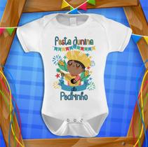 Body Pesonalizado Festa Junina São João Bebê Mesversário Unissex