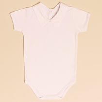 Body Pima com Gola White Body Pima com Gola White