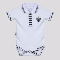 Body Polo Atlético Mineiro Branco Body Polo Atlético Mineiro Branco