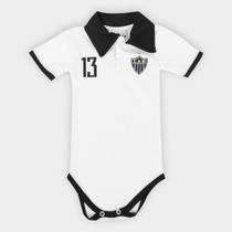 Body Polo Atlético Mineiro Infantil n 13 - Torcida Baby
