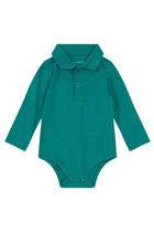 Body Polo Básico Bebê Menino De Cotton Brandili Baby Body Polo Básico Bebê Menino De Cotton Brandili Baby