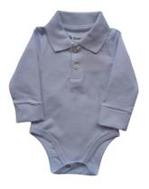 Body Polo Bebê Masculino ML Brandili Body Polo Bebê Masculino ML Brandili