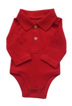 Body Polo Bebê Masculino ML Brandili Body Polo Bebê Masculino ML Brandili