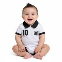 Body Polo Bebê Santos Torcida Baby 033XP