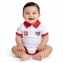 Body Polo Bebê São Paulo Torcida Baby 033XP