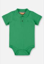 Body Polo em Suedine para Bebê Menino Up Baby Body Polo em Suedine para Bebê Menino Up Baby