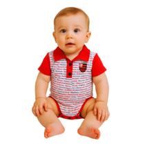 Body Polo Flamengo Estampa do Hino Oficial Body Polo Flamengo Estampa do Hino Oficial