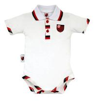 Body polo suedine menino flamengo