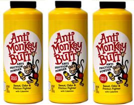 Body Powder Anti Monkey Butt Masculino absorve o suor 170 g