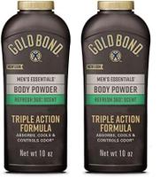 Body Powder Gold Bond Masculino Essentials Refresh 360 300 ml