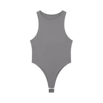 Body Preto e Branco Sem Mangas - Lingerie Sexy para Mulheres - Elastano Body Preto e Branco Sem Mangas - Lingerie Sexy para Mulheres - Elastano