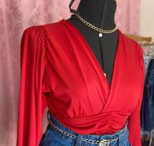 Body princesa cor vermelha feminino