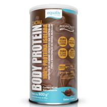 Body Protein Isolado BCAA Cacau 600g - Equaliv Body Protein Isolado BCAA Cacau 600g - Equaliv