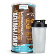 Body Protein Isolado Cacau 600g Coqueteleira - Equaliv