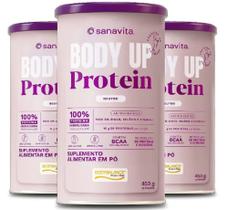 Body Protein UP Sabor Neutro de 450 g Kit 02 Unidades-Sanavita
