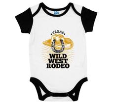 Body Raglan Para Bebe Cowboy Wild West Rodeio Rodeo Texas
