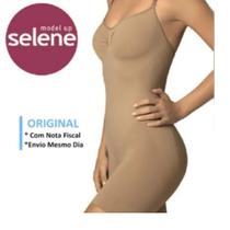 Body Redutor Cinta S/ Costura Short Selene Alta Compressão Body Redutor Cinta S/ Costura Short Selene Alta Compressão