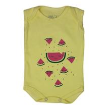 Body Regata Bebe Menina Verão Estampado 100% Suedine