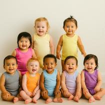 Body regata bebe menino algodão liso básico bodie neném enxoval maternidade confortável kit 3 peças Tamanho P