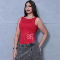 Body Regata Costa Nua Gola Redonda Feminino Body Regata Costa Nua Gola Redonda Feminino