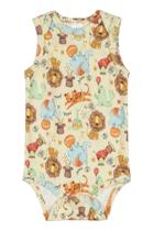 Body regata para bebê em suedine Circo - Up Baby Body regata para bebê em suedine Circo - Up Baby