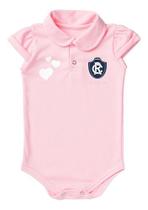 Body Remo Bebe Recem Nascido Branco Ou Rosa Oficial Bodie - Rosa - M (3-6 meses)