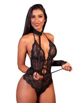 Body Renda Iza Lingerie Sex Sedutora