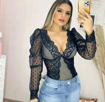 Body renda - luxo