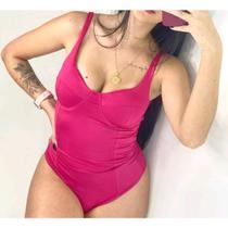 Body retro feminino de alça com bojo novidade elegante