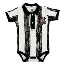 Body Revedor Corinthians Polo Listras Verticais