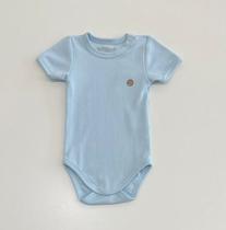Body RN/GG Grow Up Azul Claro Algodão Egípcio Básico